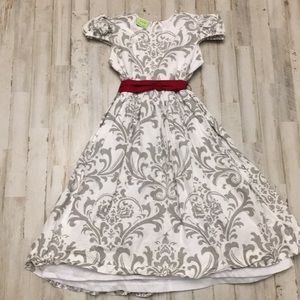 Le Za Me Hand Smocked Boutique Holiday Dress